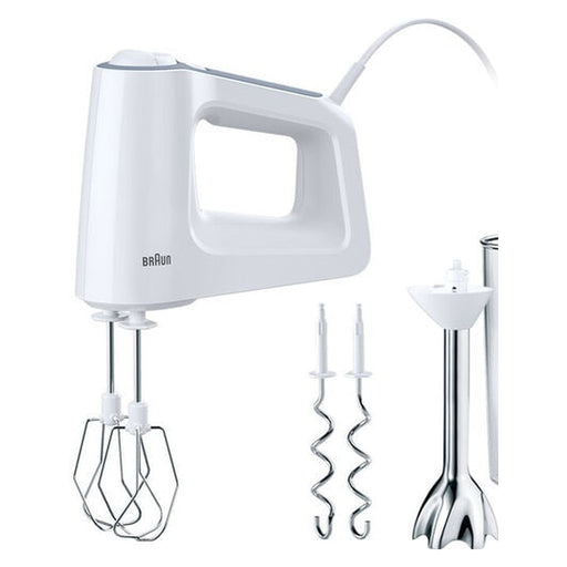 Produktbild Handmixer - Braun MultiMix 3 HM 3137 WH Handmixer 500 W Weiß