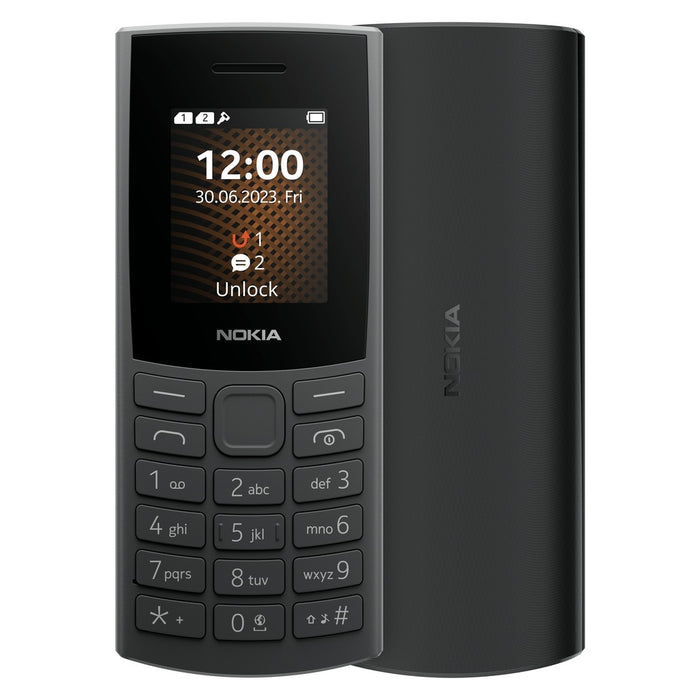 Nokia 105 4G (2023) 4,57 cm (1.8) 93 g Charcoal Funktionstelefon