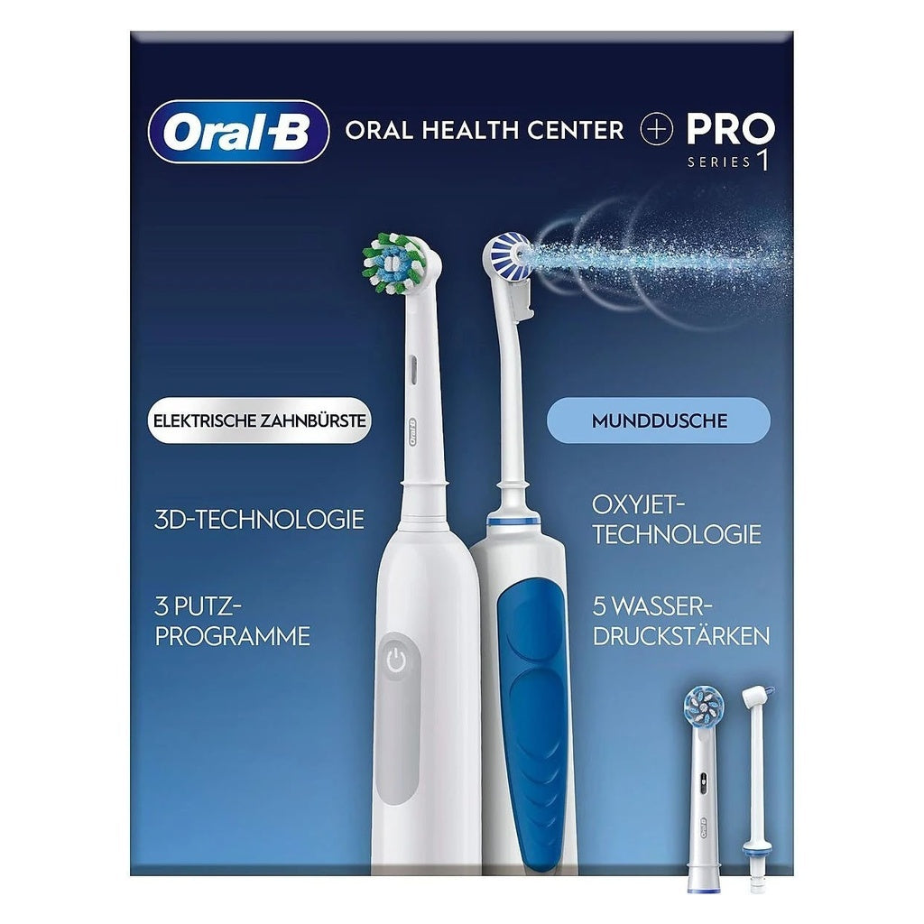 Produktbild Munddusche - Oral-B Center Zahnb+Munddusche Center OxyJet + Pro1