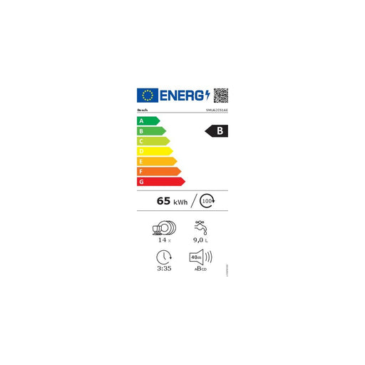 Produktbild Unterbaugeschirrspüler - Bosch MDA UB-Geschirrspüler Serie6,HomeConnect SMU6ZCS16E