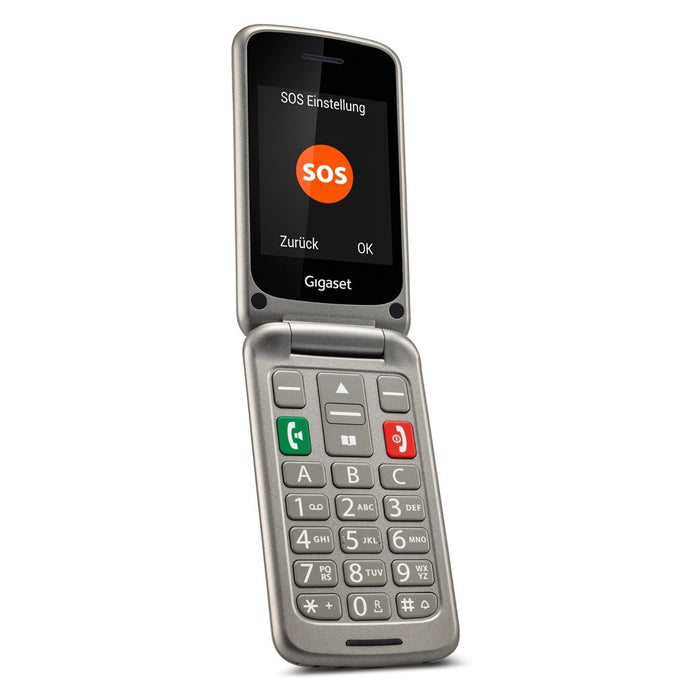 Gigaset GL590 7,11 cm (2.8) 113 g Silber Seniorentelefon