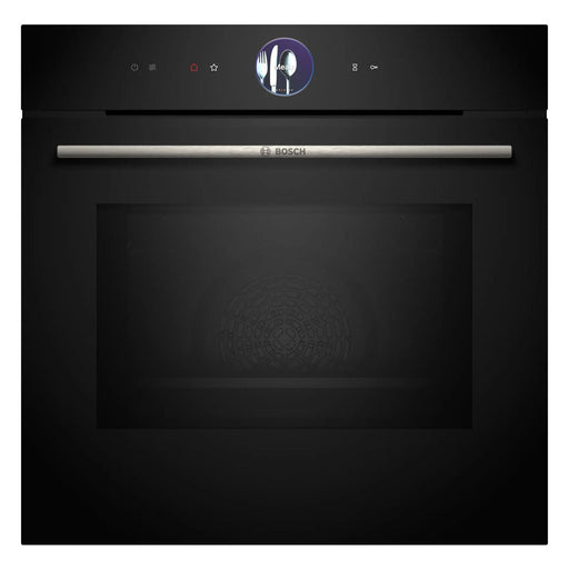 Produktbild Backofen mit Mikrowelle - Bosch Serie 8 HMG7361B1 Einbau-Backofen mit Mikrowelle 67L 3600W 60cm Schwarz