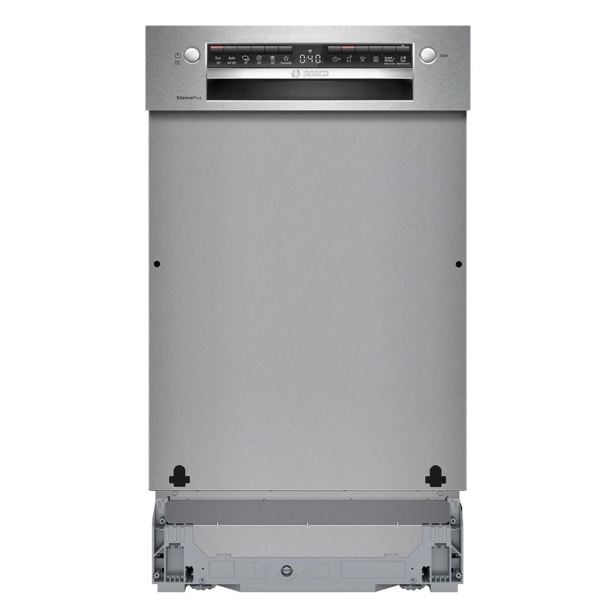 Produktbild teilintegrierbarer Geschirrspüler - Bosch Serie 4 SPI4HMS49E Geschirrspüler teilintegriert 45cm 10 Maßgedecke E