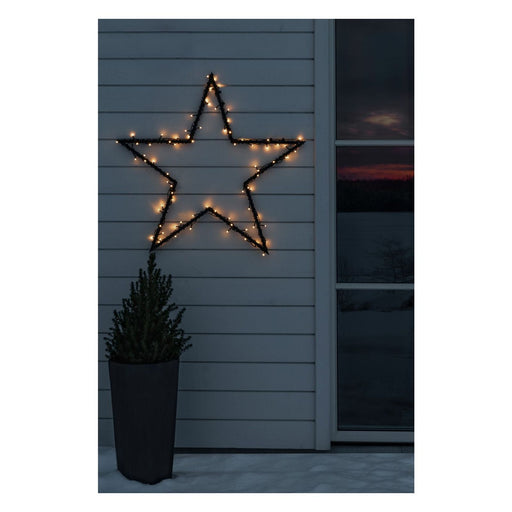 Produktbild LED-Lichterkette - Konstsmide LED Solar Lichterkette mit 200 Lichtern in Bernstein