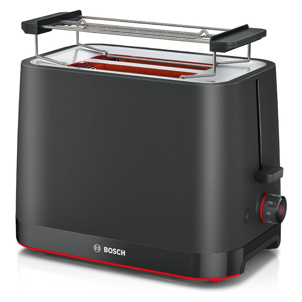 Produktbild Toaster - Bosch TAT3M123 Toaster 2 Scheibe(n) 950 W Schwarz