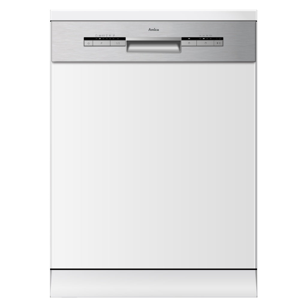 Produktbild teilintegrierbarer Geschirrspüler - Amica EGSP 573 911 E Geschirrspüler teilintegriert 60cm 13 Maßgedeck E