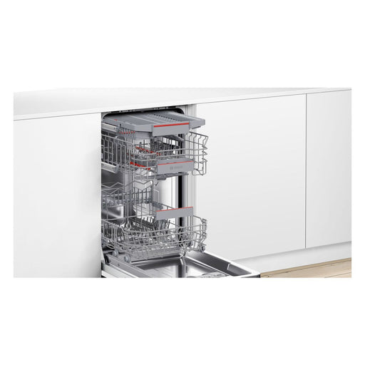 Produktbild vollintegrierbarer Geschirrspüler - Bosch Serie 4 SPV4HMX49E Geschirrspüler vollintegrierbar 45cm 10 Maßgedecke E