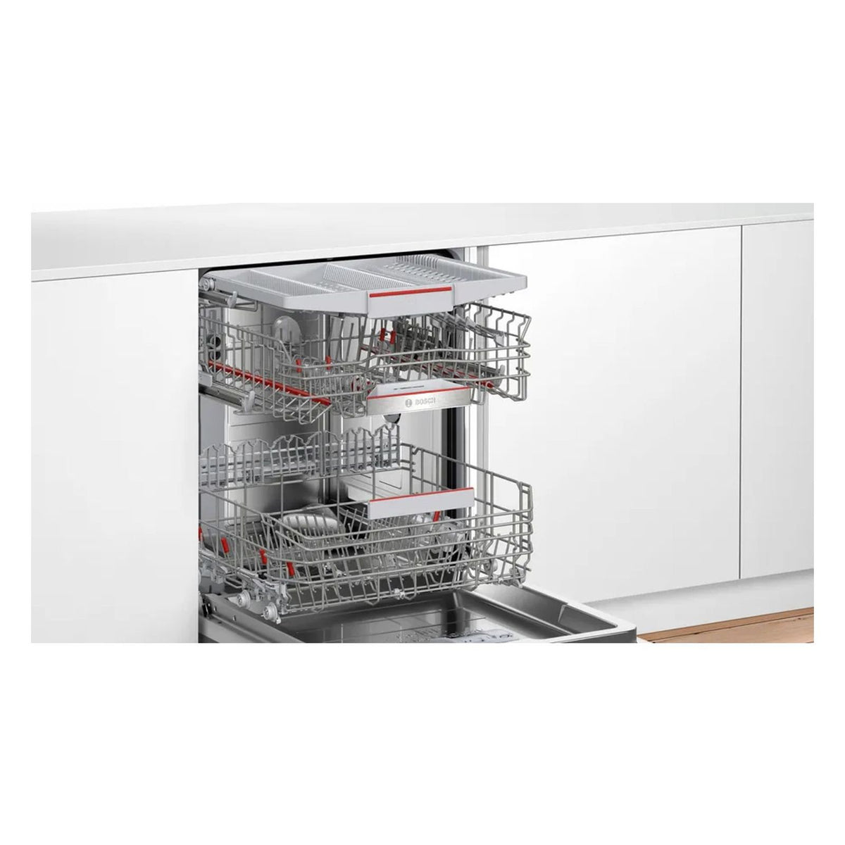 Produktbild vollintegrierbarer Geschirrspüler - Bosch Serie 6 SMV6ZCX16E Geschirrspüler vollintegrierbar 60cm 14 Maßgedecke B