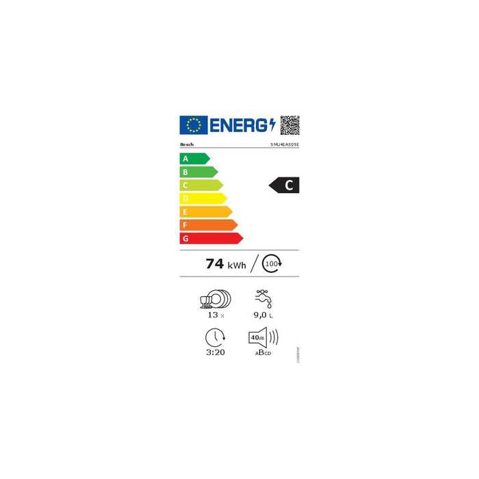 Bosch MDA UB-Geschirrspüler Express Serie4,HomeConnect SMU4EAS09E