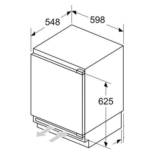 Produktbild Einbaukühlschrank - Bosch MDA UB-Kühlgerät Serie6 KUL22ADD0