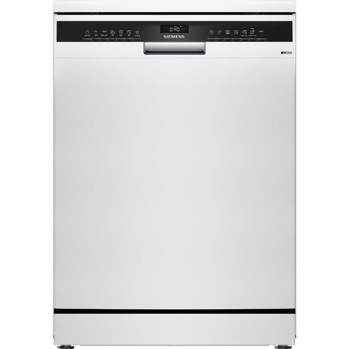 Siemens iQ300 SN23EW03ME Geschirrspüler 60 cm Freistehend 14 Maßgedecke B in weiß