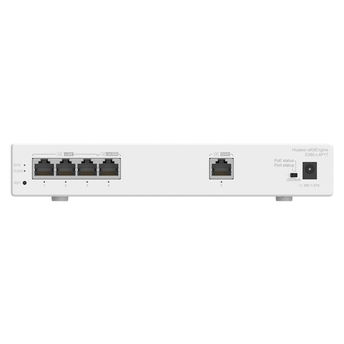 Huawei S380-L4P1T Gigabit Ethernet (10/100/1000) Power over Ethernet (PoE) Grau
