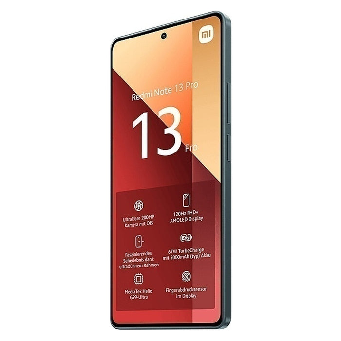 Xiaomi Redmi Note 13 Pro 16,9 cm (6.67) Dual-SIM Android 12 4G USB Typ-C 8 GB 256 GB 5000 mAh Grün