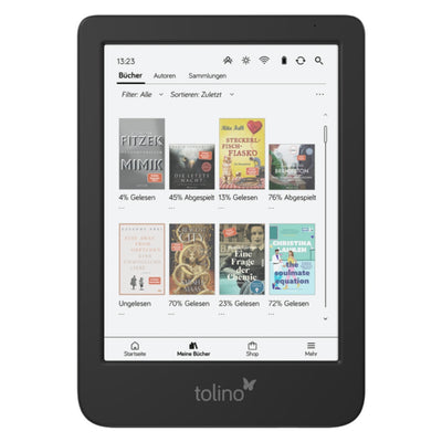 shine color eBook-Reader Touchscreen 16 GB WLAN Schwarz