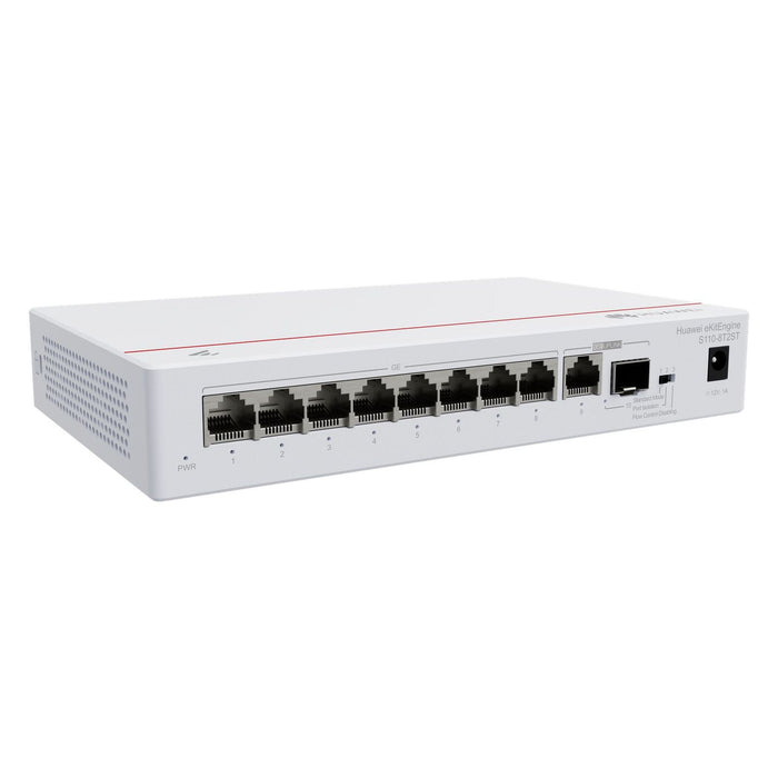 Huawei CloudEngine S110-8T2ST Power over Ethernet (PoE) Grau