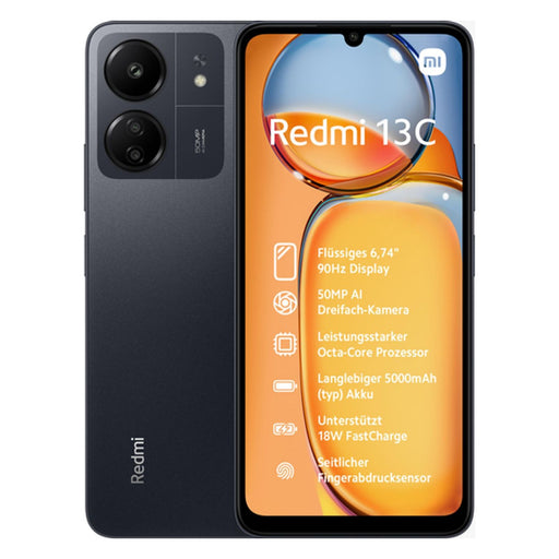 Produktbild Smartphone - Xiaomi Redmi 13C Dual-SIM 4G 128 GB Midnight Black