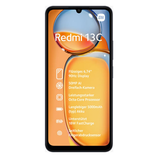Produktbild Smartphone - Xiaomi Redmi 13C Dual-SIM 4G 128 GB Midnight Black