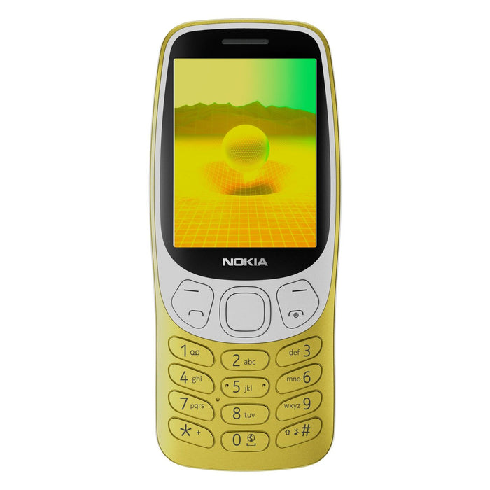 Nokia 3210 6,1 cm (2.4) Gelb Funktionstelefon