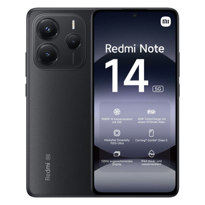 Redmi Note 14 5G DS 256GB Midnight Black