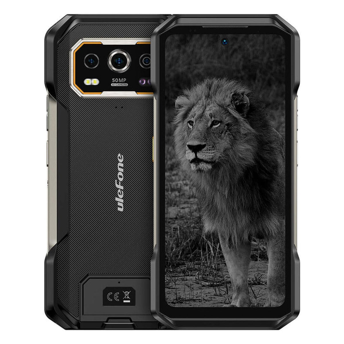 Produktbild Smartphone - Ulefone Armor 27 Pro 17,2 cm (6.78) Hybride Dual- SIM Android 14 5G USB Typ-C 12 GB 256 GB 10600 mAh