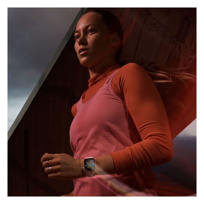 Apple Watch Series 9 45mm GPS + 4G Mitternacht Aluminiumgehäuse mit Sportarmband M/L