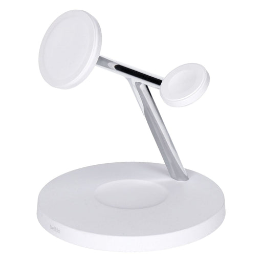 Produktbild Wireless Charger - Belkin BoostCharge PRO 3-in-1 kabelloses Ladegerät mit MagSafe Weiß