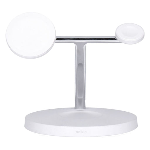 Produktbild Wireless Charger - Belkin BoostCharge PRO 3-in-1 kabelloses Ladegerät mit MagSafe Weiß