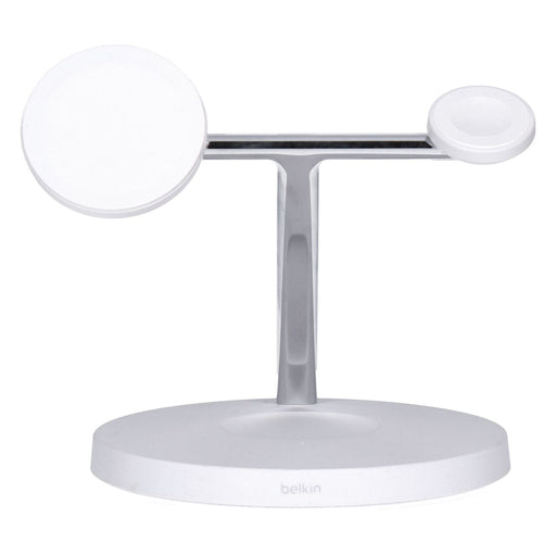 Produktbild Wireless Charger - Belkin BoostCharge PRO 3-in-1 kabelloses Ladegerät mit MagSafe Weiß