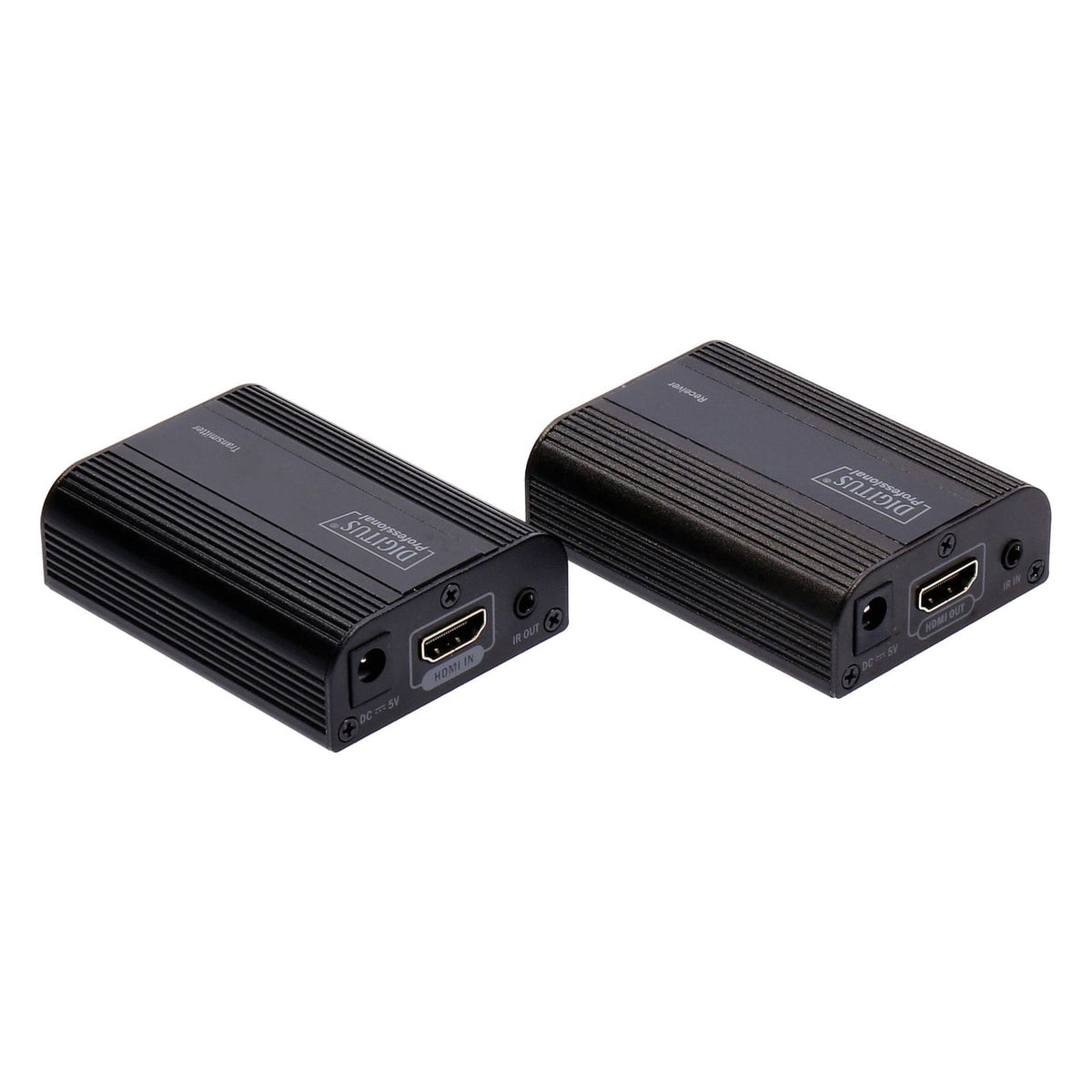 Produktbild HDMI-Adapter - DIGITUS HDMI Extender Set 4K Ultra-HD 30 Hz Max. 3840 x 2160 Pixel