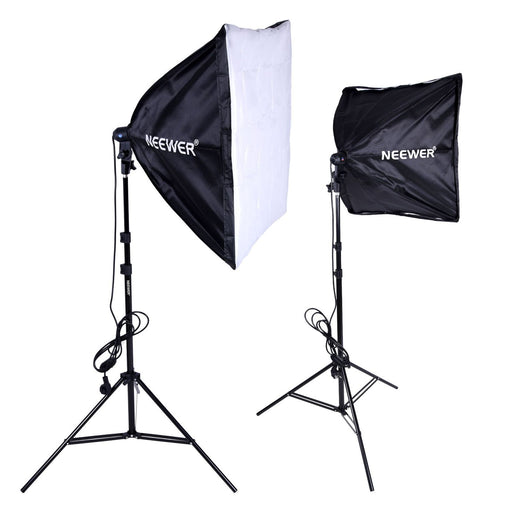 Produktbild Hintergrundsystem - Neewer 8,5 x 10 Fuß Professionelles Fotostudio inkl. Beleuchtung Softbox