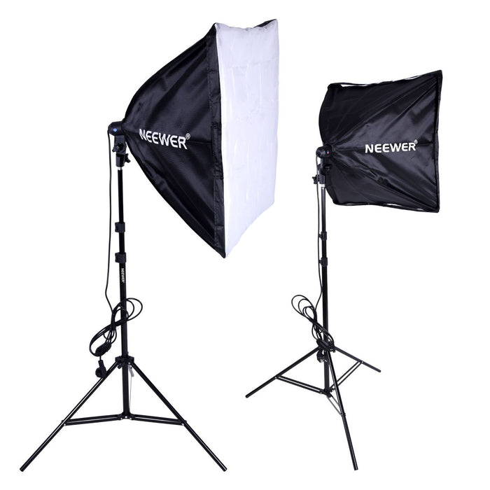 Neewer 8,5 x 10 Fuß Professionelles Fotostudio inkl. Beleuchtung Softbox