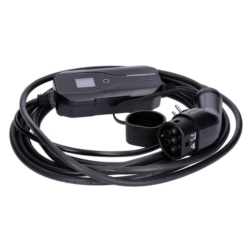 Produktbild Elektroauto-Ladegerät - Nanpaders Ladekabel Typ 2, EV Ladegerät mit Digitalem Display