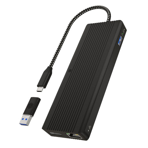 Produktbild Laptop-Dockingstation - ICY BOX USB-C Dockingstation (10-in-1) für 2 Monit