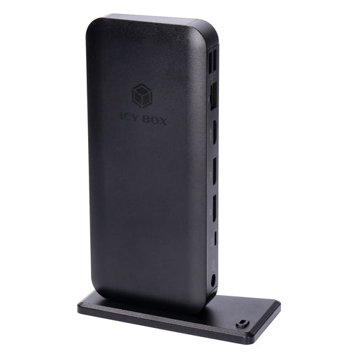 Produktbild Laptop-Dockingstation - ICY BOX IB-DK2405-C Kabelgebunden USB 3.2 Gen 1 (3.1 Gen 1) Type-C Schwarz