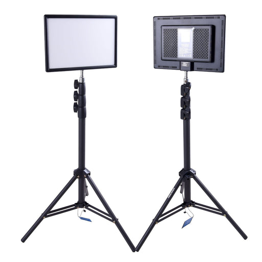 Produktbild LED Studiobeleuchtung - Neewer 13 LED Videolicht Panel Set mit Stativ, Str