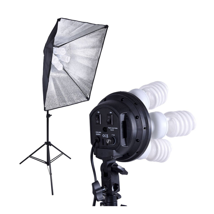 Andoer Fotostudio Softbox Beleuchtungsset 3 Packun