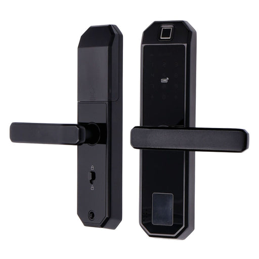 Produktbild Haustür-Codeschloss - ASHATA Touchscreen Fingerprint Smart Lock elektronisches Einsteckschloss