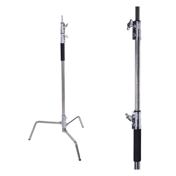 Walimex Pro Lampenstativ 300 cm (118 Zoll) silber