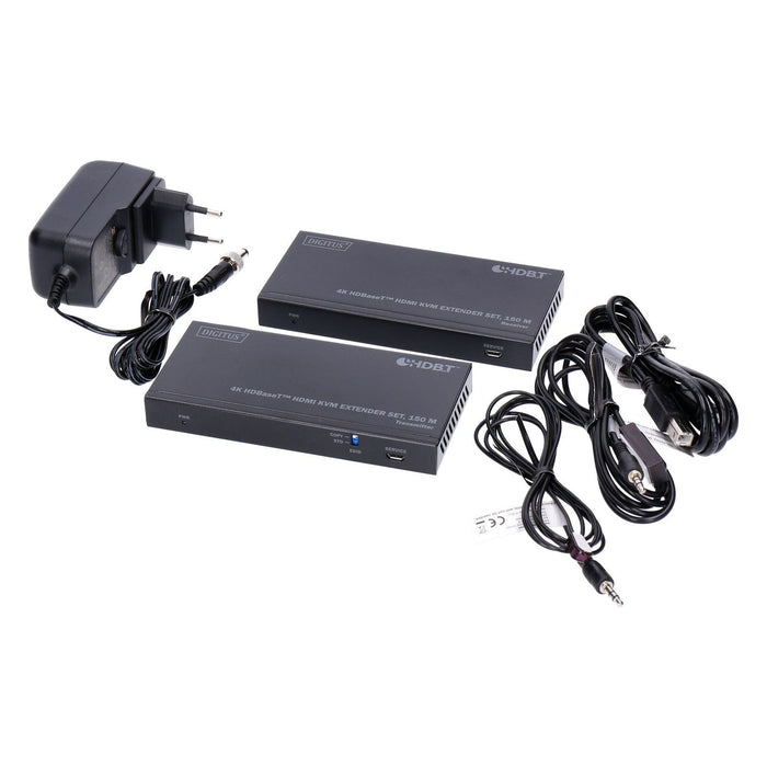 DIGITUS HDMI KVM Extender - 4k/60Hz - Sändare & Mo