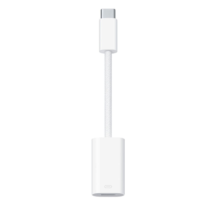 Apple MUQX3ZM/A USB-C auf Lightning Adapter Weiß