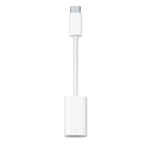 Produktbild USB-Kabel - Apple MUQX3ZM/A USB-C auf Lightning Adapter Weiß
