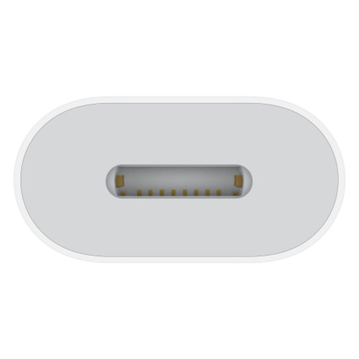 Apple MUQX3ZM/A USB-C auf Lightning Adapter Weiß