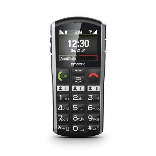 Produktbild Handy - Emporia SIMPLICITY 5,08 cm (2) 90 g Schwarz, Silber