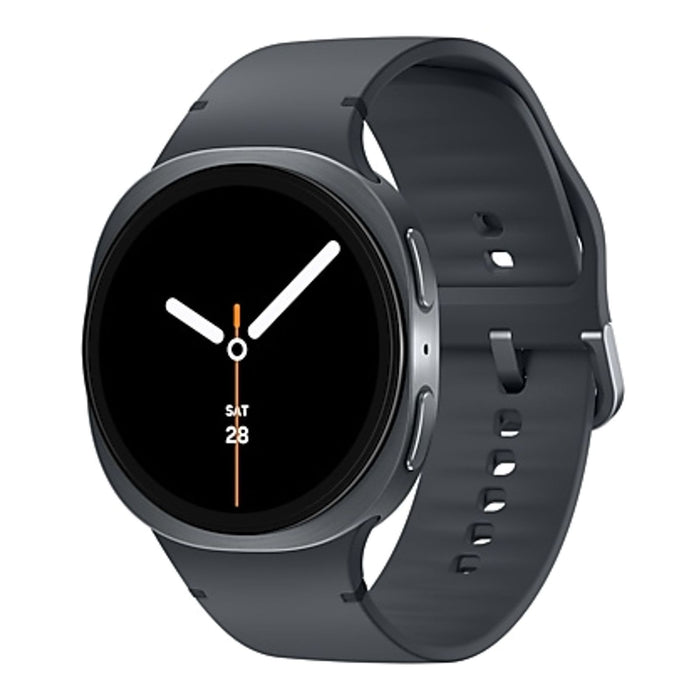 Samsung Galaxy Watch 8 3,81 cm (1.5) AMOLED 44 mm Digital 480 x 480 Pixel Touchscreen Silber WLAN