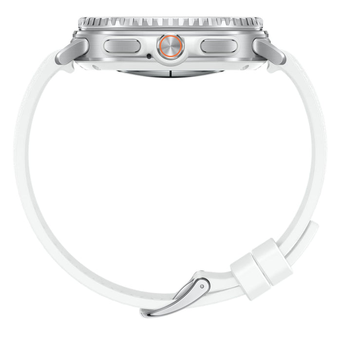 Samsung Galaxy Watch8 Classic 3,3 cm (1.3) AMOLED 46 mm Digital 438 x 438 Pixel Touchscreen Silber