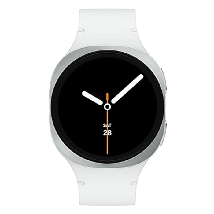 Samsung Galaxy Watch 8 3,3 cm (1.3) AMOLED 40 mm Digital 438 x 438 Pixel Touchscreen 4G Silber WLAN