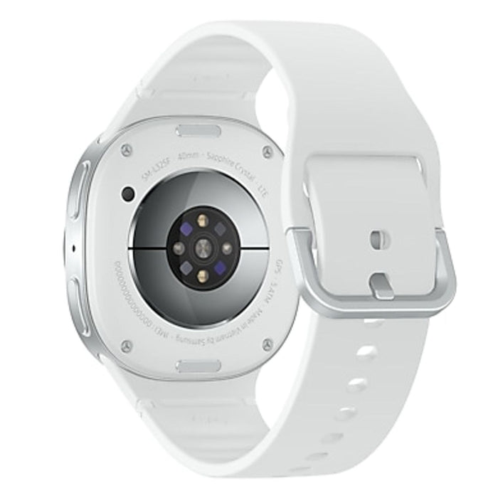 Samsung Galaxy Watch 8 3,3 cm (1.3) AMOLED 40 mm Digital 438 x 438 Pixel Touchscreen 4G Silber WLAN