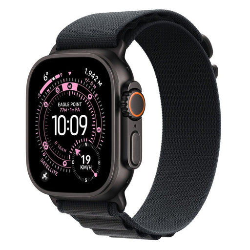 Produktbild Smartwatch - Apple Watch Ultra 3 OLED 49 mm Digital 422 x 514 Pixel Touchscreen 5G Schwarz WLAN GPS