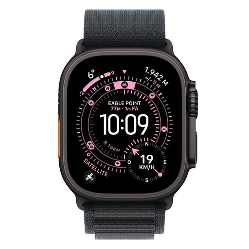 Produktbild Smartwatch - Apple Watch Ultra 3 OLED 49 mm Digital 422 x 514 Pixel Touchscreen 5G Schwarz WLAN GPS