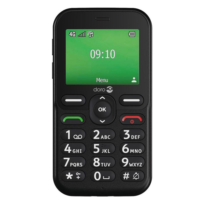 Doro Leva E10 6,1 cm (2.4) 118,9 g Schwarz Seniorentelefon